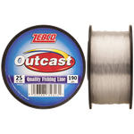 Zebco Outcast Monofilament 1/4 LB Spool