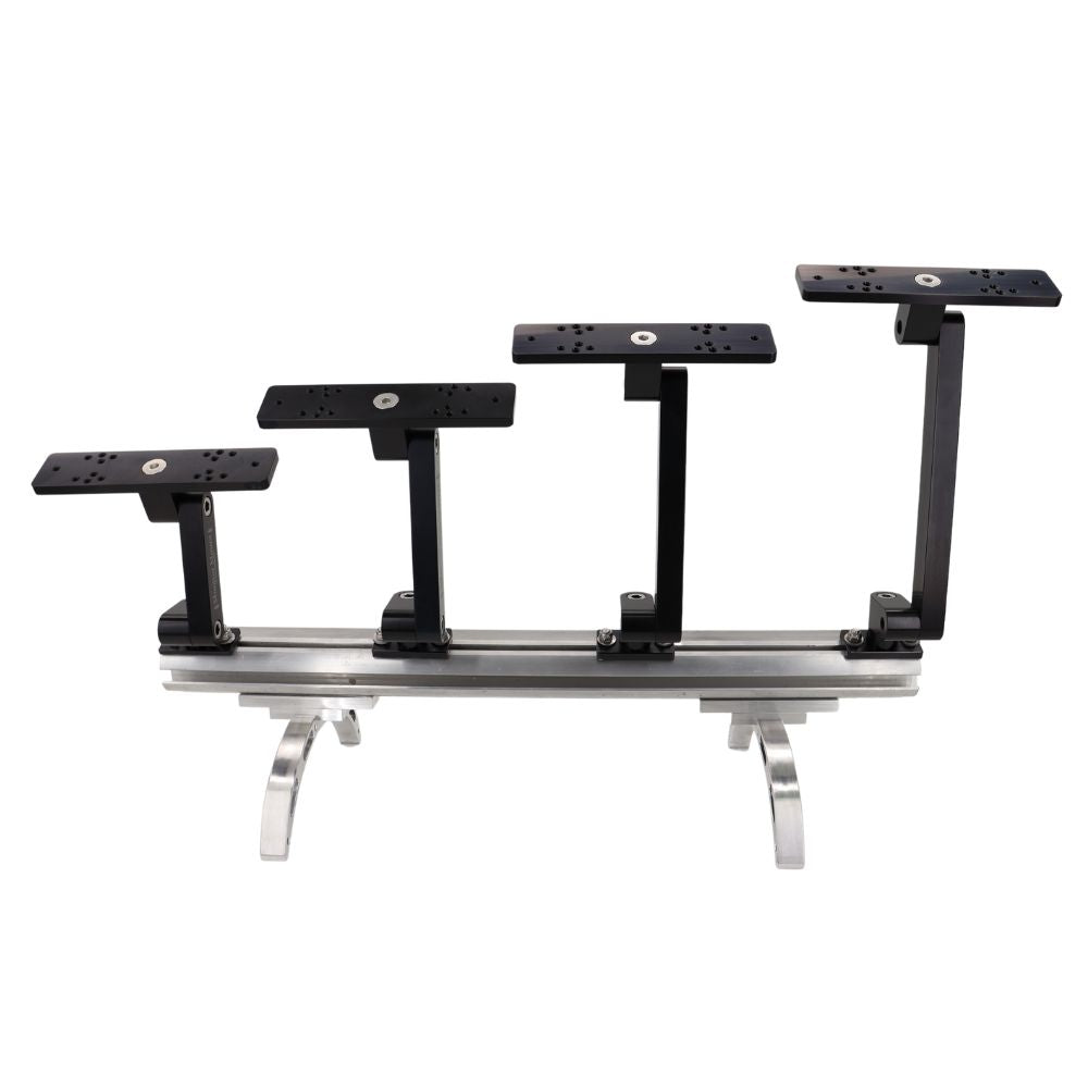 Cornfield Deck Single Fish Finder / Graph Mount with Rail Base for Sea Ark