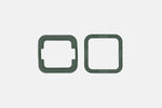 Turtlebox Ranger speaker replacement bumpers, Dark Green