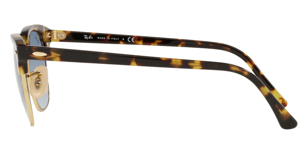 Ray-Ban CLUBMASTER Yellow Havana w/ Clear Gradient Blue