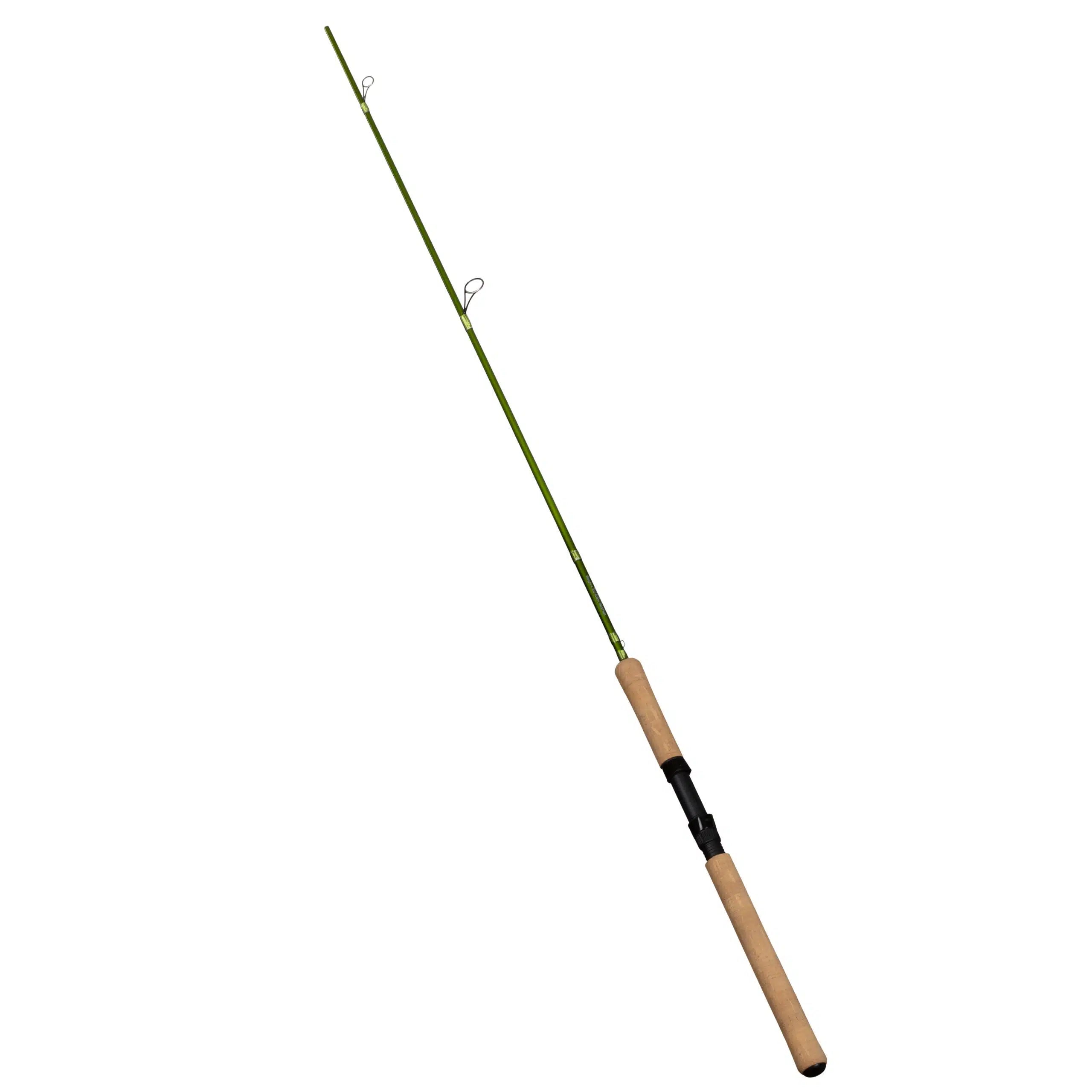 ACC Crappie Spinnin' Stix 8' 2 Piece Spinning Medium Fast Action AA Cork Mid-Seat