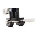 Cornfield Round Rail Mount for Over-the-Side Transducer Mount & Swivel Base