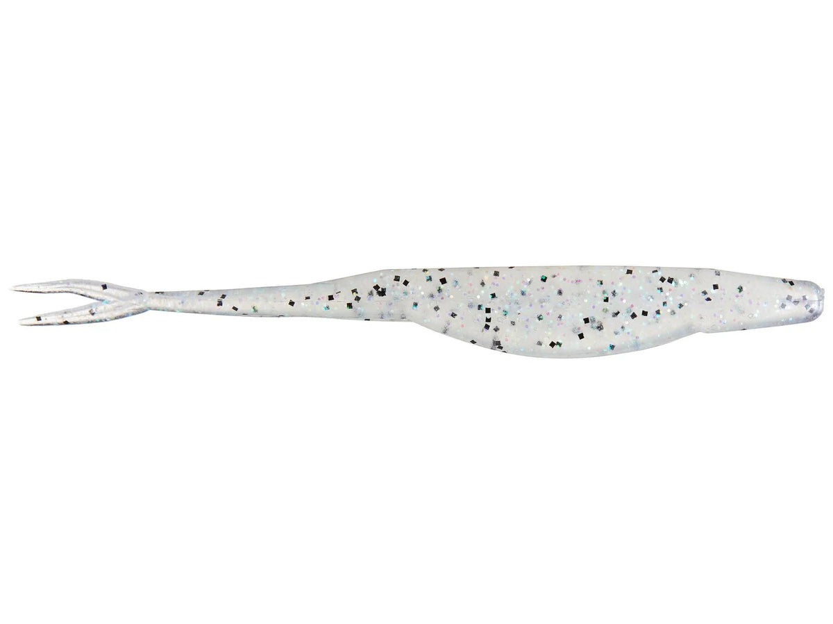 Zoom Super Fluke 5.25" soft plastic soft jerkbait in Disco Green