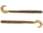 Zoom Dead Ringer 4" soft plastic worm in Green Pumpkin