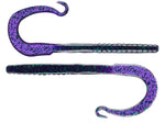 Zoom Mag II Worm 9" soft plastic worm in Junebug
