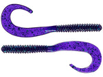 Zoom Dead Ringer 6" soft plastic worm in Junebug