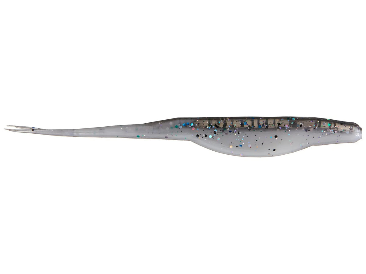 Zoom Super Fluke 5.25" soft plastic soft jerkbait in Baitfish