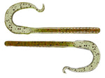 Zoom Mag II Worm 9" soft plastic worm in Watermelon Red