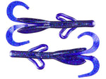 Zoom Brush Hog 4" Baby soft plastic creature bait in Candy Bug