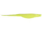 Zoom Super Fluke 5.25" soft plastic soft jerkbait in Chartreuse Pearl