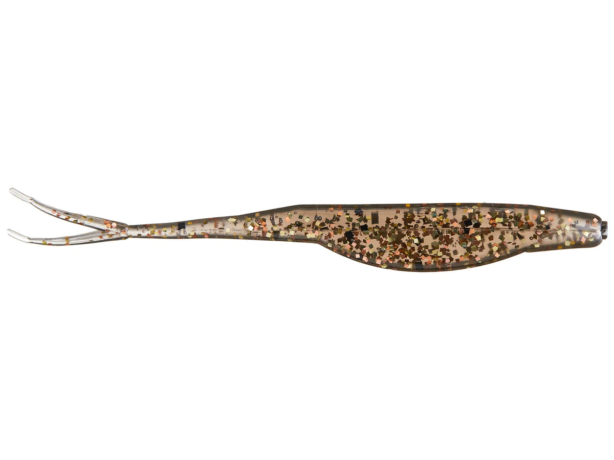 Zoom Super Fluke 5.25" soft plastic soft jerkbait in Golden Bream