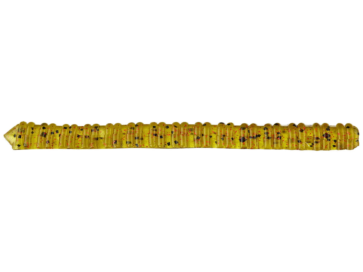 Zoom Centipede 4" soft plastic worm in Watermelon Red