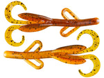 Zoom Brush Hog 4" Baby soft plastic creature bait in Alabama Craw