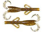 Zoom Brush Hog 4.5" Midsize soft plastic creature bait in Watermelon Candy