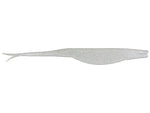 Zoom Super Fluke 5.25" soft plastic soft jerkbait in Silver-Rainbow