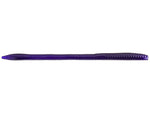 Zoom Trick Worm 6.5" soft plastic worm in Black Grape