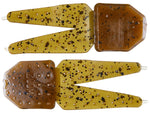Zoom Salty Chunk 3.25" Big soft plastic jig trailer in Green Pumpkin