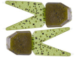 Zoom Salty Chunk 2.5" Small soft plastic jig trailer in Green Pumpkin