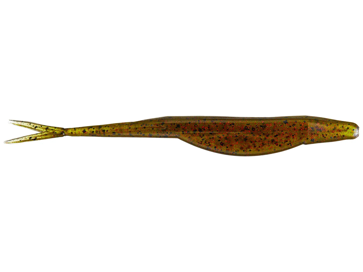 Zoom Super Fluke 5.25" soft plastic soft jerkbait in Watermelon Red