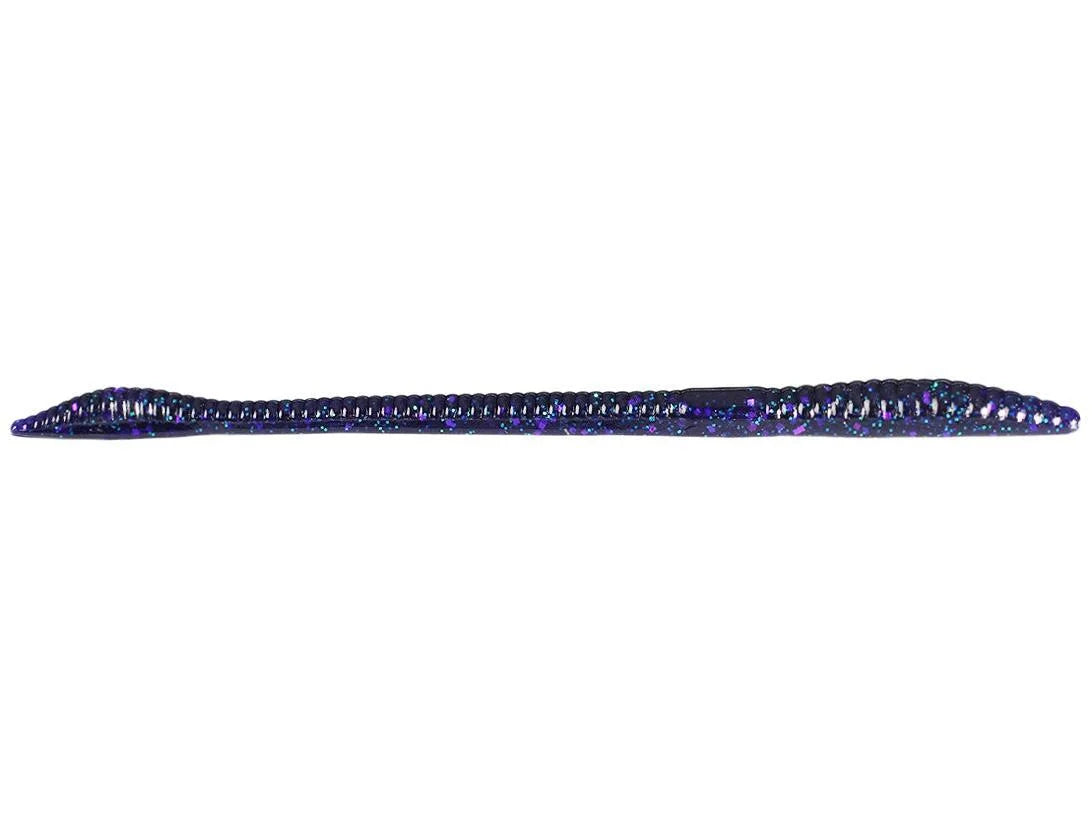 Zoom Trick Worm 6.5" soft plastic worm in Candy Bug