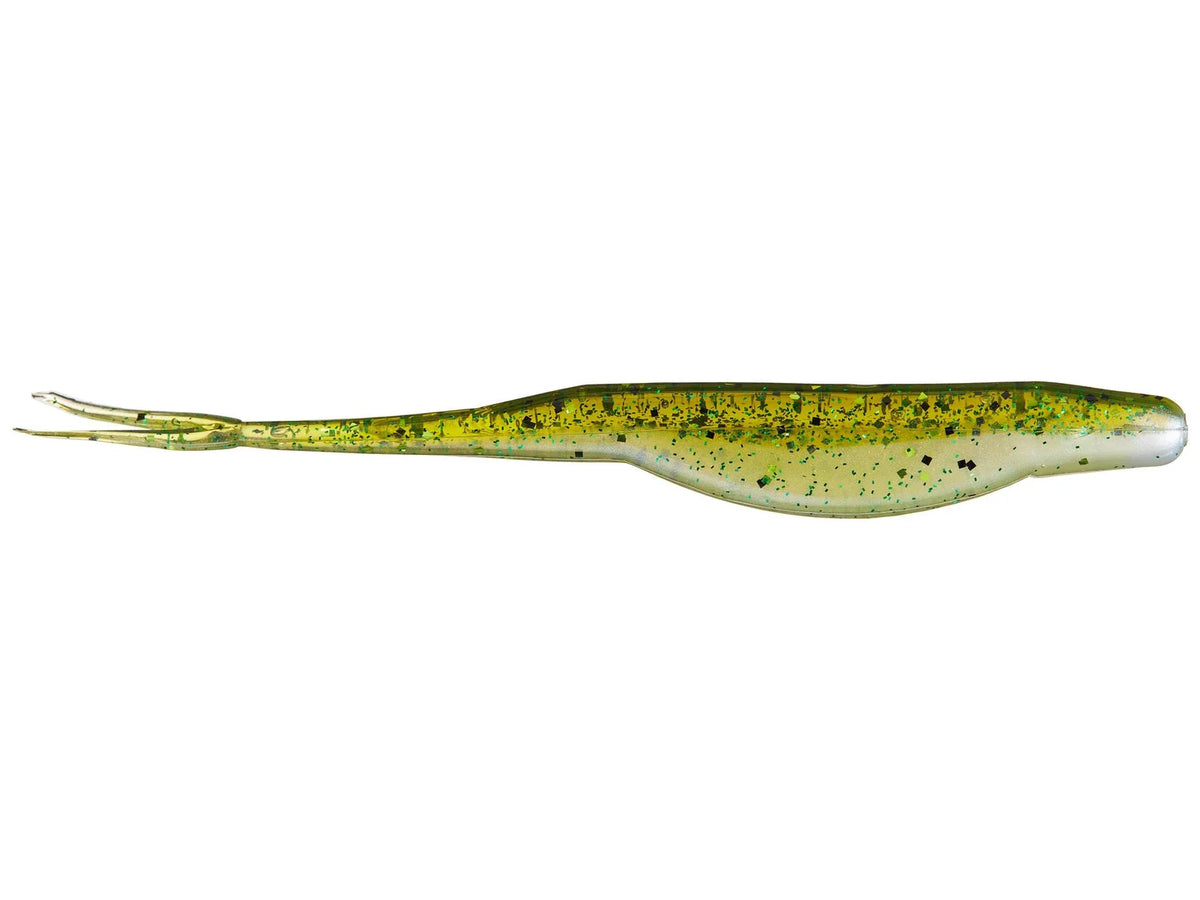 Zoom Super Fluke 5.25" soft plastic soft jerkbait in Baby Bass
