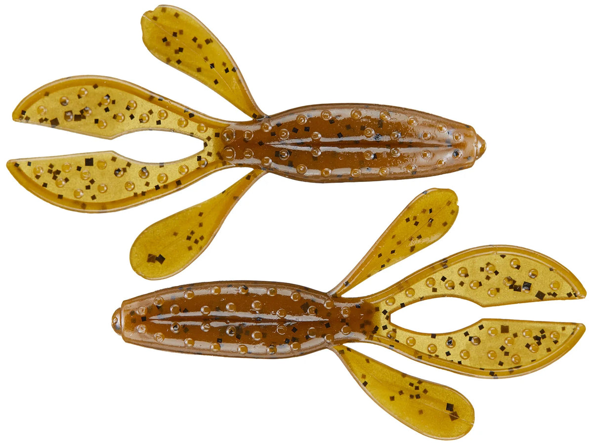 Zoom Z-Hog 4" soft plastic creature bait in Green Pumpkin