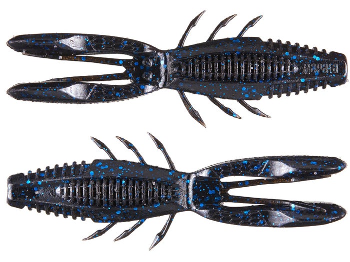 Crush City Black Blue Flake