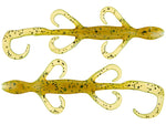 Zoom Lizard 6" soft plastic lizard in Chartreuse Pumpkin