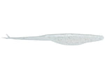 Zoom Super Fluke 5.25" soft plastic soft jerkbait in White Ice
