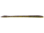 Zoom Trick Worm 6.5" soft plastic worm in Sprayed Grass