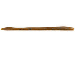Zoom Trick Worm 6.5" soft plastic worm in Green Pumpkin Blue