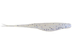 Zoom Super Fluke 5.25" soft plastic soft jerkbait in Glimmer Blue