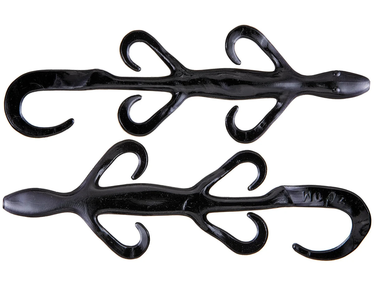 Zoom Lizard 6" soft plastic lizard in Black