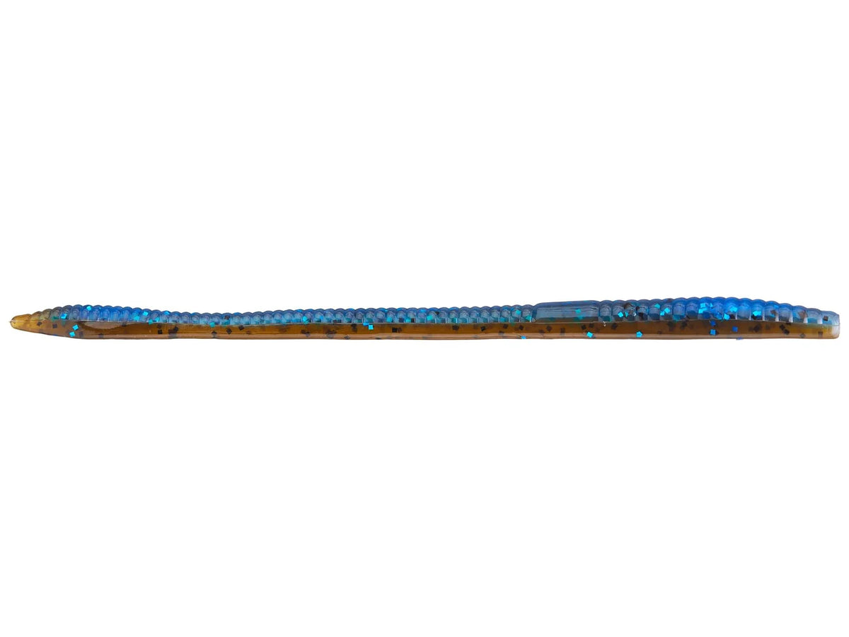 Zoom Trick Worm 6.5" soft plastic worm in Okeechobee Craw
