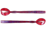 Zoom Z-Craw Worm 6.75" soft plastic worm in Plum