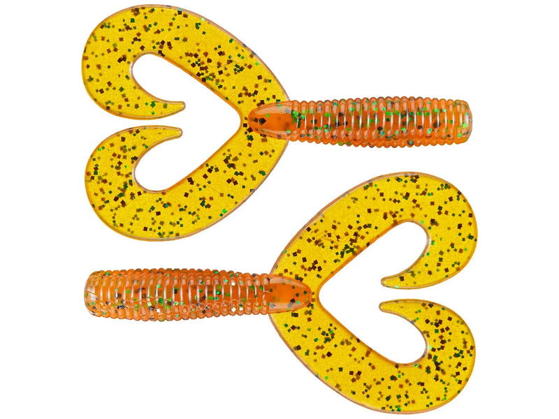 Zoom Fat Albert Twin Tail soft plastic grub for bass fishing