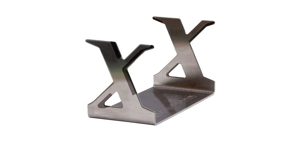 Megabass JDM Lure Stand 76 Silver stainless steel display