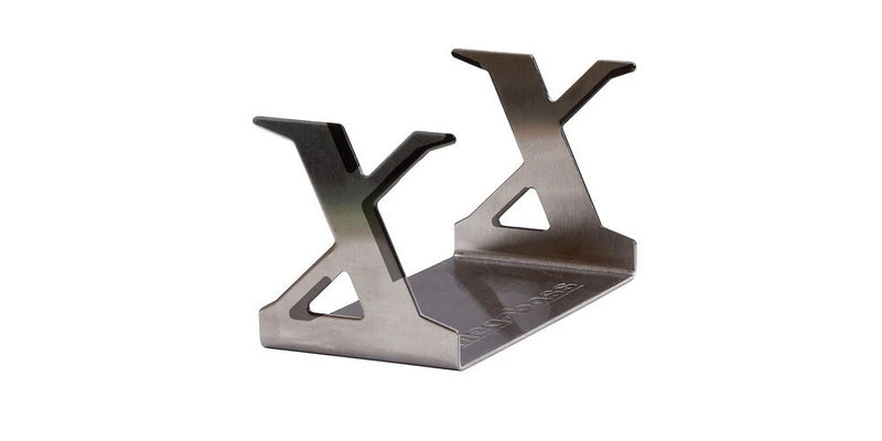 Megabass JDM Lure Stand 76 Silver stainless steel display