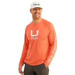 Huk Mens Icon Ls Crew