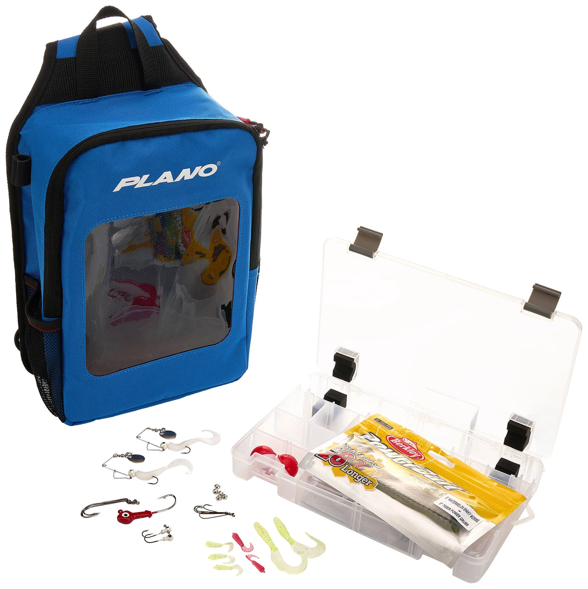 Plano Let's Fish Sling Pack PLABC360 Let's Fish Sling Pack Blue 1 288
