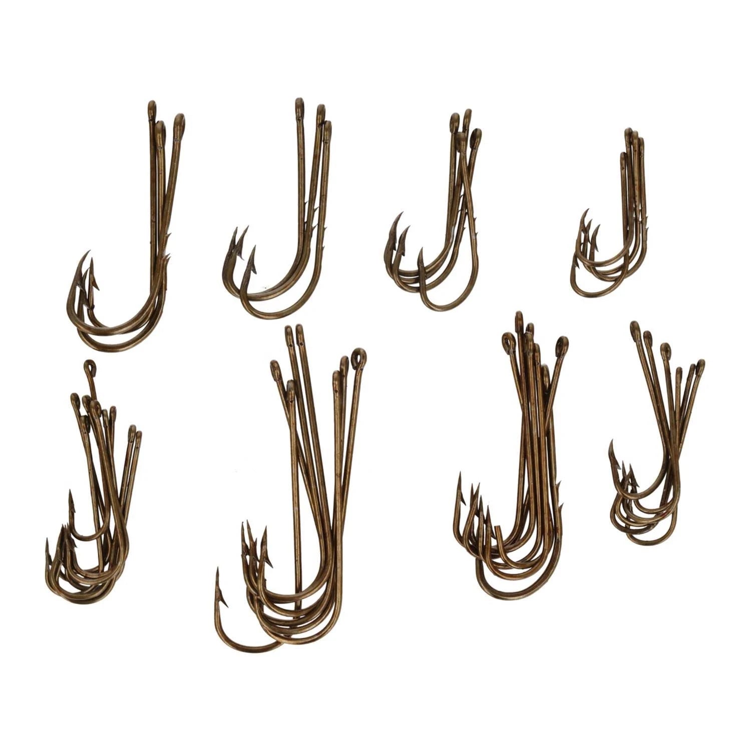 EAGLE CLAW HOOK, SINKER AND SWIVEL ASSORTMENT 122PK