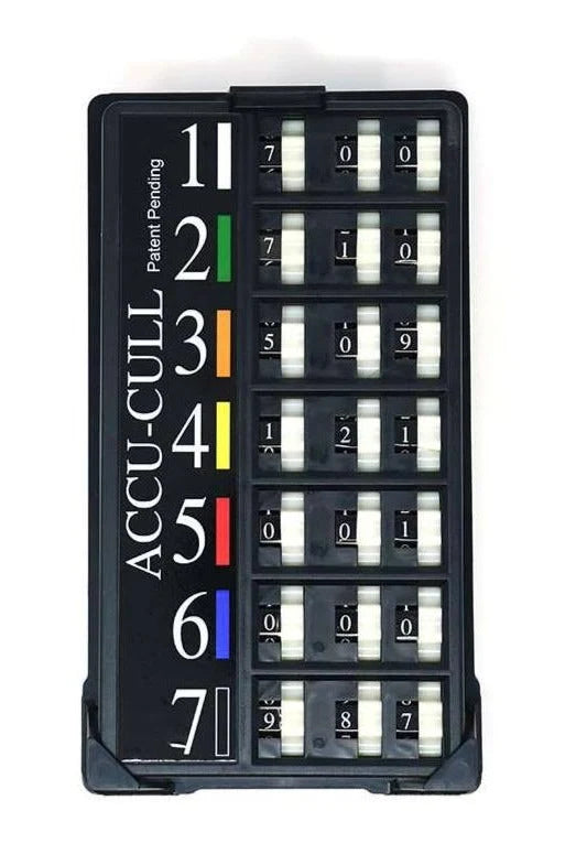 Accu-Cull Weight Recorder W/Mounting Bracket Black