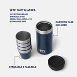 YETI Rambler Shot Glasses With Case
