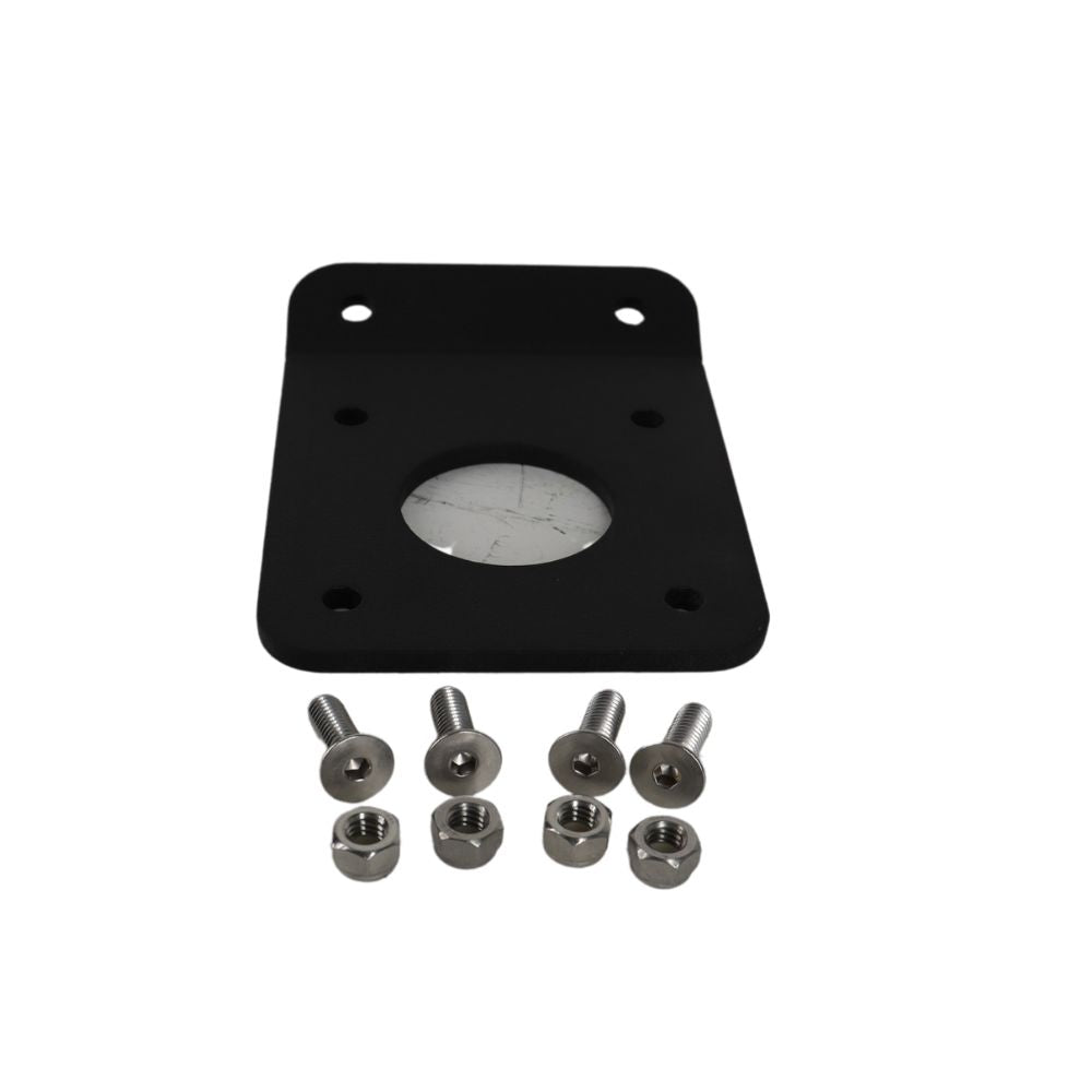 Cornfield Gunnel Rail Plate for Over-the-Side Transducer Mount & Swivel Base