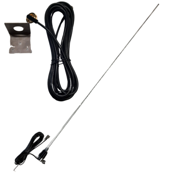 Standard Long Range Antenna with Fender Mount (L Bracket)