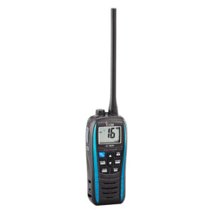 Icom M25 Floating Handheld VHF Marine Radio – 5W – Marine Blue
