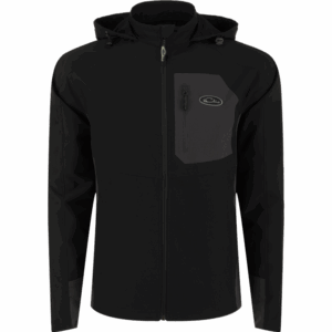 Drake Rain Brake Lightweight Solid Softshell Jacket Caviar Black