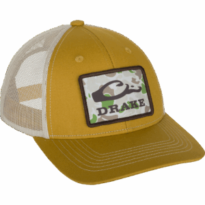 Drake Old School Patch Mesh Back Cap Bronze OSFM