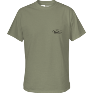 Drake Youth Mud Buggy T SS Sage Light Heather - Image 2