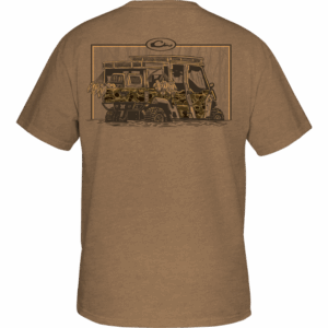 Drake Side X Side T SS Golden Pecan Heather - Image 2